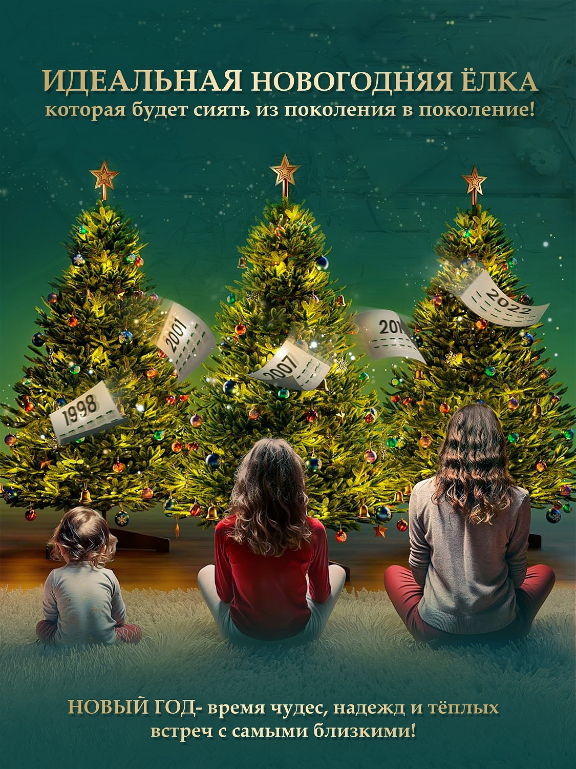 Ель искусственная Афродита Царь Елка заснеженная
